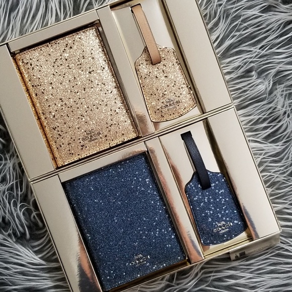 🍒NIB🍒 BOXED COACH JETSETTER TRAVEL SET - Picture 4 of 8